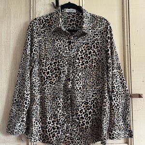 Animal Print Blouse